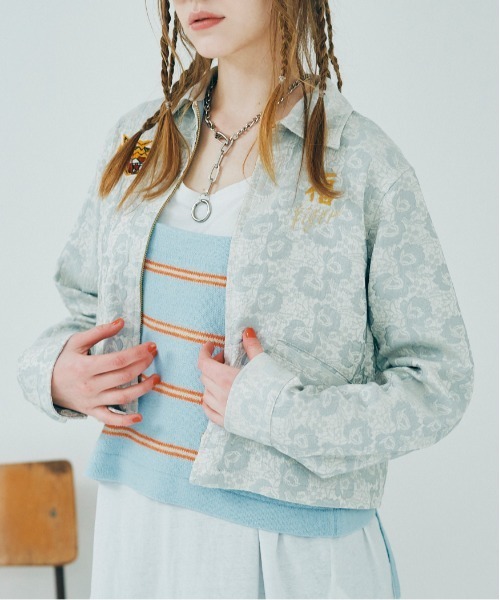 RNA（アールエヌエー）の「K2673 ブークレボーダーキャミ（ニット/セーター・レディース・ライトブルー/ブラック/イエロー・MEDIUM）」の19枚目の写真