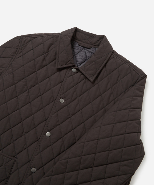 Saturdays NYC（サタデーズ ニューヨークシティ ）の「Flores Lightweight Quilted Jacket（ダウンジャケット/コート・メンズ・ブラック・L/M/S）」の3枚目の写真