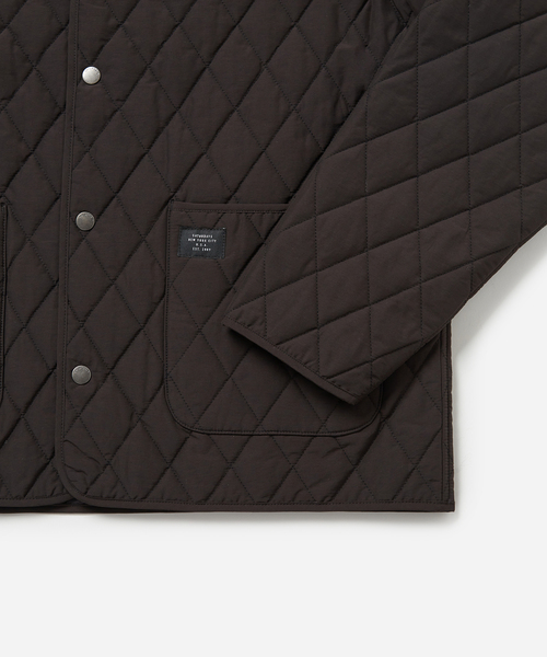 Saturdays NYC（サタデーズ ニューヨークシティ ）の「Flores Lightweight Quilted Jacket（ダウンジャケット/コート・メンズ・ブラック・L/M/S）」の4枚目の写真