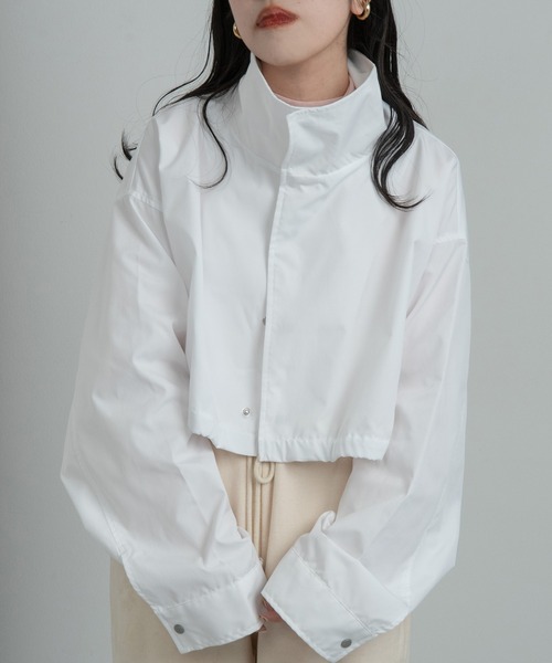 lawgy（ラウジー）の「3way midi trench coat / 3wayミディトレンチコート（トレンチコート・レディース・ホワイト/ブラック・FREE）」の12枚目の写真