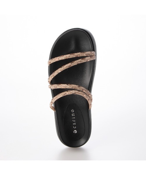 carino(カリーノ)の「厚底ビジューサンダル(サンダル・レディース・ブラック/シルバー/ピンク・LL/L/M/S)」の16枚目の写真