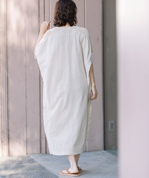 Munich（ミューニック）の「40sリネンコットンキャンバスドッキングワンピース（ワンピース・レディース・ブラック/カーキ/ナチュラル・FREE）」の22枚目の写真