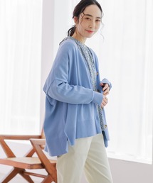 studio CLIP | 12ゲージUSAコットンVネックカーディガン(カーディガン/ボレロ)