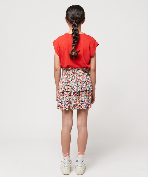 BOBO CHOSES(ボボショーズ)の「Confetti all over woven ruffle skirt(スカート・キッズ・マルチ・6-8Y/8Y-10Y/2-3Y/4-5Y)」の5枚目の写真