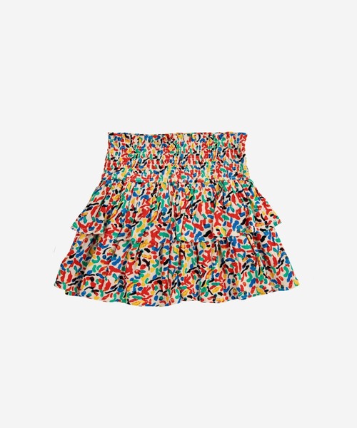 セール】Confetti all over woven ruffle skirt（スカート