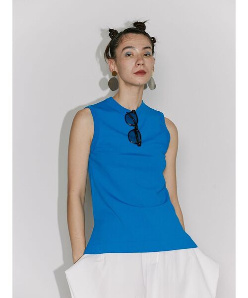 UN3D.（アンスリード）の「BASIC KNIT TT / ベーシックニットタンクトップ（タンクトップ・レディース・ライム/ホワイト/ブラック/ターコイズブルー・FREE）」の15枚目の写真