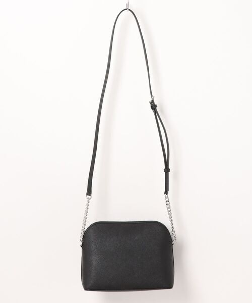 MICHAEL KORS（マイケルコース）の「JET SET TRAVEL ドーム クロスボディ ミディアム（ショルダーバッグ・レディース・ブラック・FREE）」の5枚目の写真