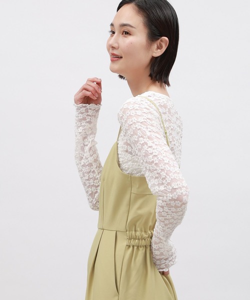 LAKOLE(ラコレ)の「花柄シアージャガードプルオーバー / 110279(Tシャツ/カットソー・レディース・オフホワイト/ブラック/コーラル・SMALL/MEDIUM)」の19枚目の写真