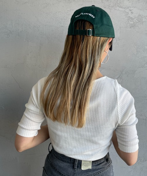 THE SHINZONE（ザ　シンゾーン）の「[THE SHINZONE/ザ シンゾーン] NEW ERA ロゴ刺繍キャップ UTAH JAZZ（キャップ・レディース・グリーン・0）」の14枚目の写真