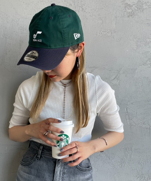 THE SHINZONE/ザ シンゾーン] NEW ERA ロゴ刺繍キャップ UTAH