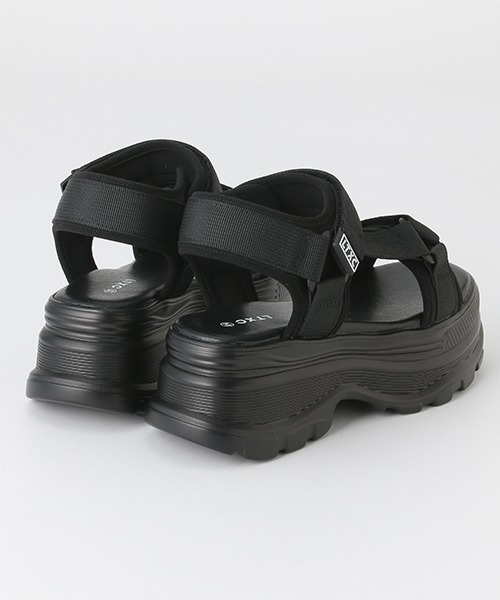 LOVETOXIC（ラブトキシック）の「【LTXC】厚底ベルトスポーツサンダル（スニーカー・キッズ・ホワイト/サックスブルー/ブラック・S/M/L）」の12枚目の写真