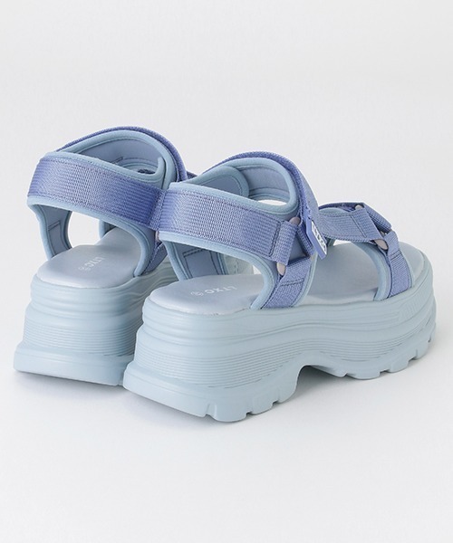 LOVETOXIC（ラブトキシック）の「【LTXC】厚底ベルトスポーツサンダル（スニーカー・キッズ・ホワイト/サックスブルー/ブラック・S/M/L）」の13枚目の写真