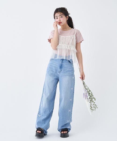 LOVETOXIC（ラブトキシック）の「【LTXC】厚底ベルトスポーツサンダル（スニーカー・キッズ・ホワイト/サックスブルー/ブラック・S/M/L）」の21枚目の写真