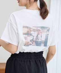 LEPSIM | PHOTO-T　115165(Tシャツ/カットソー)