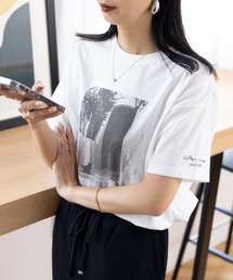 LEPSIM | PHOTO-T　115165(Tシャツ/カットソー)