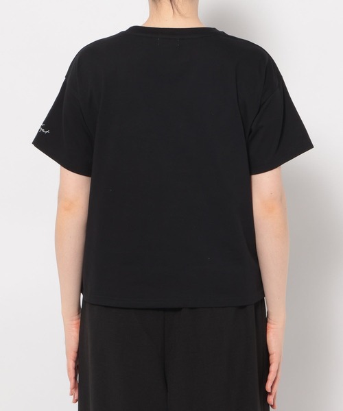 LEPSIM（レプシィム）の「PHOTO-T　115165（Tシャツ/カットソー・レディース・ホワイト系その他/ホワイト/ブラック・FREE）」の19枚目の写真