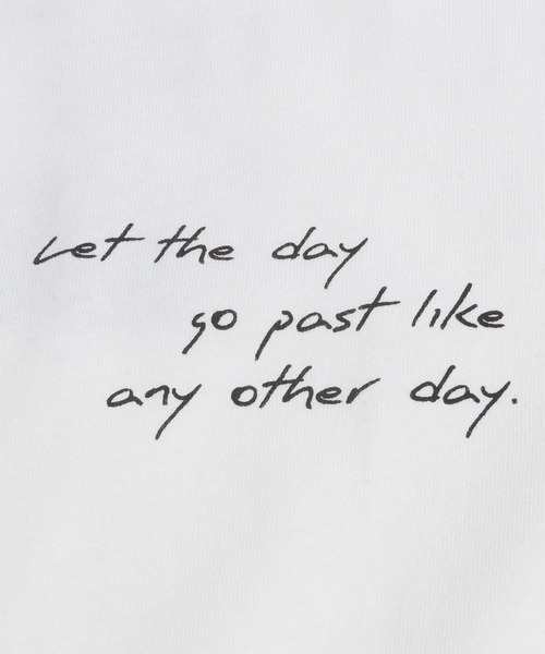 LEPSIM（レプシィム）の「PHOTO-T　115165（Tシャツ/カットソー・レディース・ホワイト系その他/ホワイト/ブラック・FREE）」の16枚目の写真