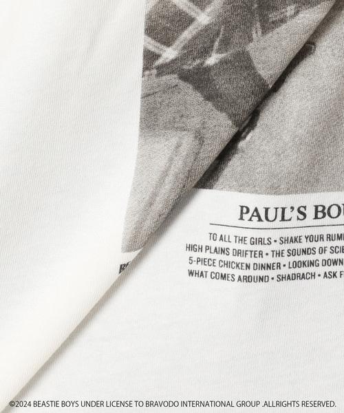 OUTDOOR PRODUCTS(アウトドアプロダクツ)の「GOOD ROCK SPEED BEASTIE BOYS PHOTO TEE(Tシャツ/カットソー・レディース・ホワイト系その他・FREE)」の12枚目の写真
