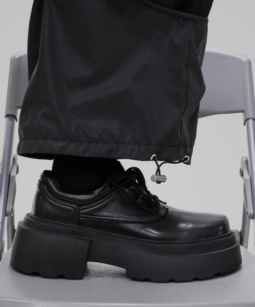 WESTBOY（ウエストボーイ）の「厚底 レザーシューズ WO24S2SH04【WB ORIGINALS】（ドレスシューズ・メンズ・ブラック・43/42/41/40）」の6枚目の写真
