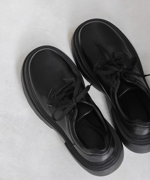 WESTBOY（ウエストボーイ）の「厚底 レザーシューズ WO24S2SH04【WB ORIGINALS】（ドレスシューズ・メンズ・ブラック・43/42/41/40）」の10枚目の写真