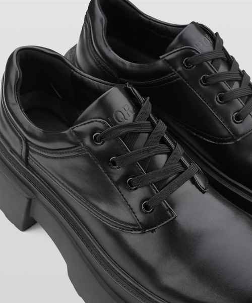 WESTBOY（ウエストボーイ）の「厚底 レザーシューズ WO24S2SH04【WB ORIGINALS】（ドレスシューズ・メンズ・ブラック・43/42/41/40）」の3枚目の写真