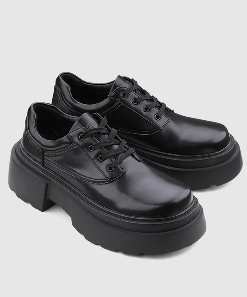 WESTBOY（ウエストボーイ）の「厚底 レザーシューズ WO24S2SH04【WB ORIGINALS】（ドレスシューズ・メンズ・ブラック・43/42/41/40）」の19枚目の写真