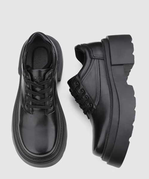 WESTBOY（ウエストボーイ）の「厚底 レザーシューズ WO24S2SH04【WB ORIGINALS】（ドレスシューズ・メンズ・ブラック・43/42/41/40）」の20枚目の写真