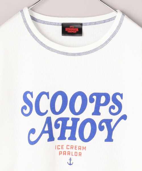 FREAK'S STORE（フリークスストア）の「Stranger Things SET UP/ストレンジャーシングス セットアップ/ルームウェア（ルームウェア/パジャマ・レディース・ブルー/グリーン・ﾌﾘ-）」の13枚目の写真