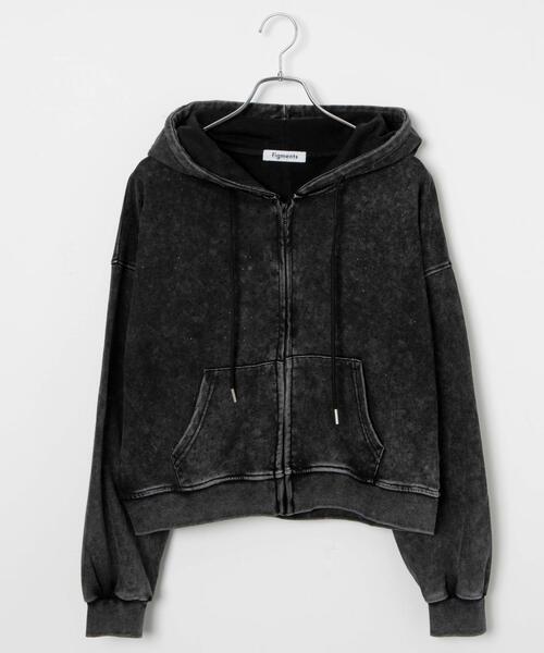 セール】ピグメントビジューZIPパーカー（パーカー）｜Figments