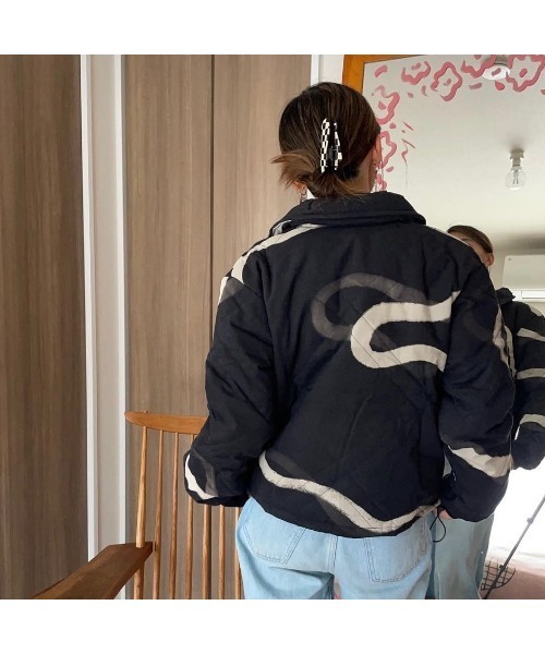 ファー付き黒ボンバージャケット Sサイズ　hoodie jacket ファー付き黒ボンバージャケット Sサイズ hoodie jacket