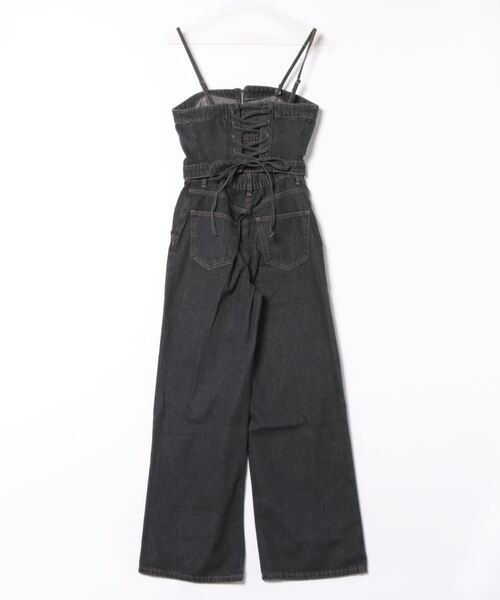 archives（アルシーヴ）の「マルチｗａｙレースｕｐデニムサロペット（サロペット/オーバーオール・レディース・サックスブルー/グレー・MEDIUM）」の3枚目の写真