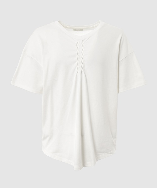 WhoWhat(フーワット)の「“ SPINAL WIDE T “ <SHORT SLEEVE>(Tシャツ/カットソー・メンズ・ブラック/ホワイト/ブルー系その他・M)」の2枚目の写真