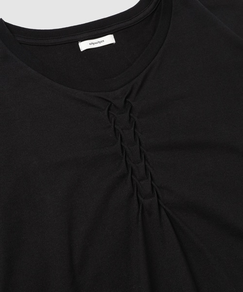 WhoWhat(フーワット)の「“ SPINAL WIDE T “ <SHORT SLEEVE>(Tシャツ/カットソー・メンズ・ブラック/ホワイト/ブルー系その他・M)」の5枚目の写真