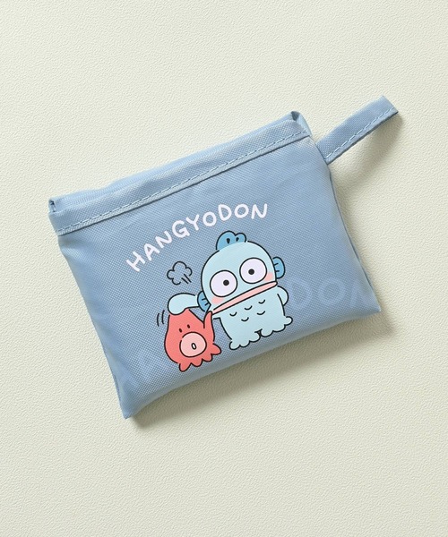 Honeys（ハニーズ）の「サンリオキャラクターズ／お弁当バッグ（エコバッグ/サブバッグ・レディース・ブラック/ブルー/ホワイト/グリーン/ラベンダー/ブルー系その他/ミント・FREE）」の6枚目の写真