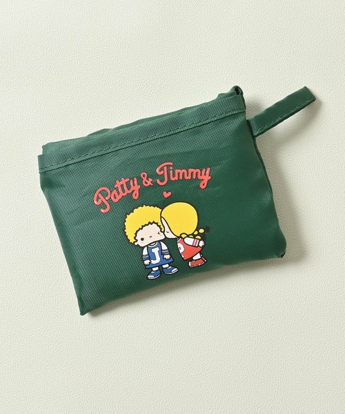 Honeys（ハニーズ）の「サンリオキャラクターズ／お弁当バッグ（エコバッグ/サブバッグ・レディース・ブラック/ブルー/ホワイト/グリーン/ラベンダー/ブルー系その他/ミント・FREE）」の3枚目の写真