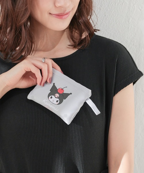 Honeys（ハニーズ）の「サンリオキャラクターズ／お弁当バッグ（エコバッグ/サブバッグ・レディース・ブラック/ブルー/ホワイト/グリーン/ラベンダー/ブルー系その他/ミント・FREE）」の10枚目の写真