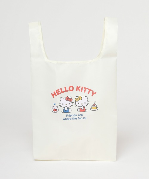 Honeys（ハニーズ）の「サンリオキャラクターズ／お弁当バッグ（エコバッグ/サブバッグ・レディース・ブラック/ブルー/ホワイト/グリーン/ラベンダー/ブルー系その他/ミント・FREE）」の14枚目の写真