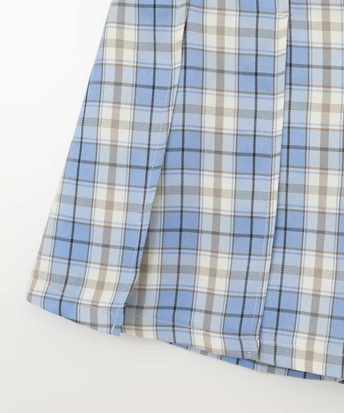 a.v.v（アーヴェヴェ）の「[100-130]レースアッププリーツスカパン（その他パンツ・キッズ・ダークインディゴブルー/ベージュ/ブルー/ブラック・100/110/130/120）」の8枚目の写真