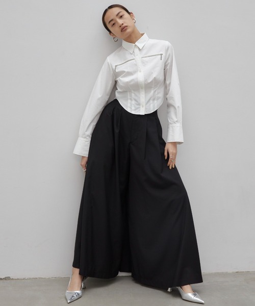JOSE MOON（ジョゼムーン）の「ZIP SHIRT/ジップシャツ（シャツ