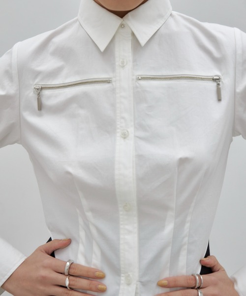 JOSE MOON（ジョゼムーン）の「ZIP SHIRT/ジップシャツ（シャツ