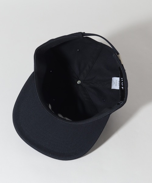 HUF(ハフ)の「【HUF/ハフ】POP FLY 6 PANEL HAT / ポップ フライ 6パネル ハット ベースボール キャップ(キャップ・メンズ・ネイビー/ワイン・FREE)」の3枚目の写真