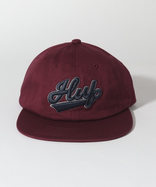 HUF(ハフ)の「【HUF/ハフ】POP FLY 6 PANEL HAT / ポップ フライ 6パネル ハット ベースボール キャップ(キャップ・メンズ・ネイビー/ワイン・FREE)」の6枚目の写真