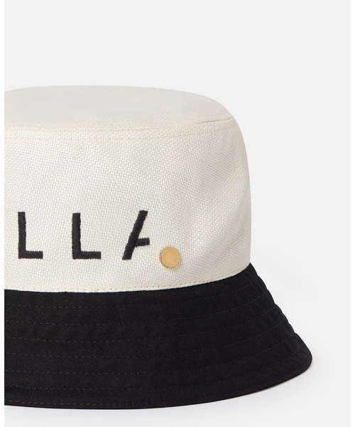 STELLA McCARTNEY（ステラマッカートニー）の「Logo Monochrome Visor / ロゴ モノクローム バイザー（ハット・レディース・ナチュラル・57）」の3枚目の写真