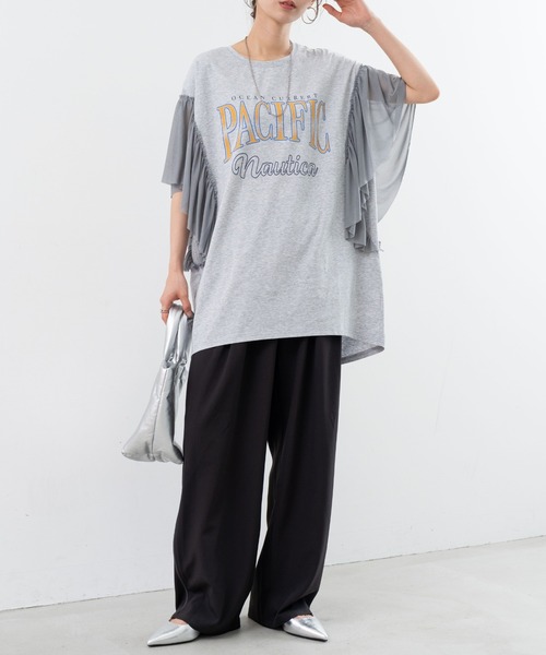 refinedworks（リファインドワークス）の「【refinedworks】 着心地の良いドライ質感のパイピングパンツ（その他パンツ・レディース・ブラウン/グレー/ブラック・FREE）」の18枚目の写真