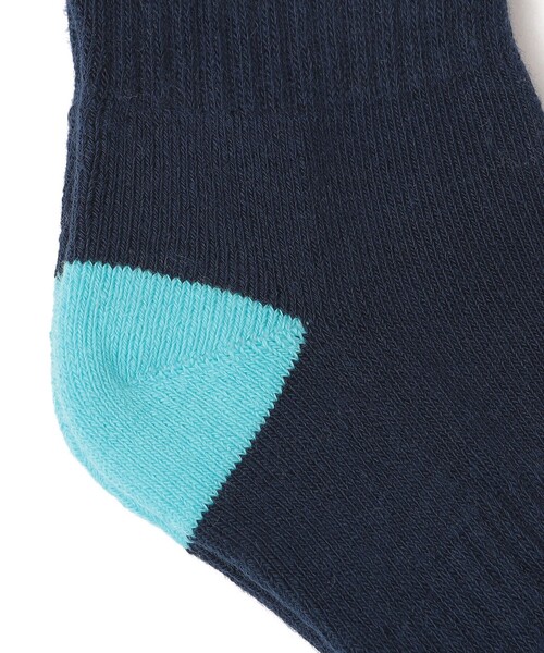 SHIPS(シップス)の「SHIPS KIDS:2P ロゴ ソックス(ソックス/靴下・キッズ・その他/その他1・SMALL/MEDIUM/LARGE)」の4枚目の写真