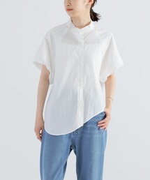 URBAN RESEARCH | 綿ナイロンスタンドカラーブラウス(シャツ/ブラウス)