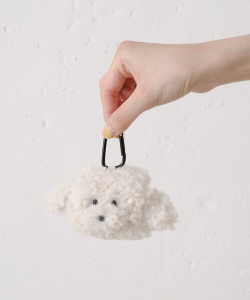 BIRTHDAY BAR（バースデイバー）の「monmon Airpodsケース（スマホグッズ・レディース・ホワイト/ブラウン・0）」の7枚目の写真