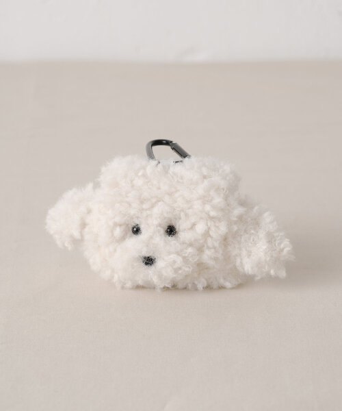 BIRTHDAY BAR（バースデイバー）の「monmon Airpodsケース（スマホグッズ・レディース・ホワイト/ブラウン・0）」の6枚目の写真