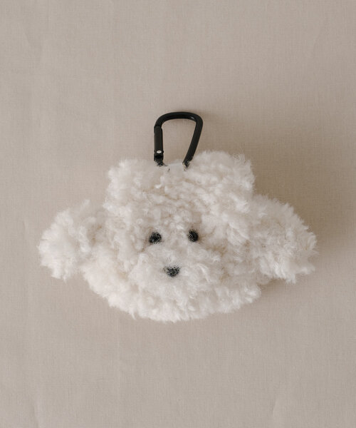 BIRTHDAY BAR（バースデイバー）の「monmon Airpodsケース（スマホグッズ・レディース・ホワイト/ブラウン・0）」の3枚目の写真