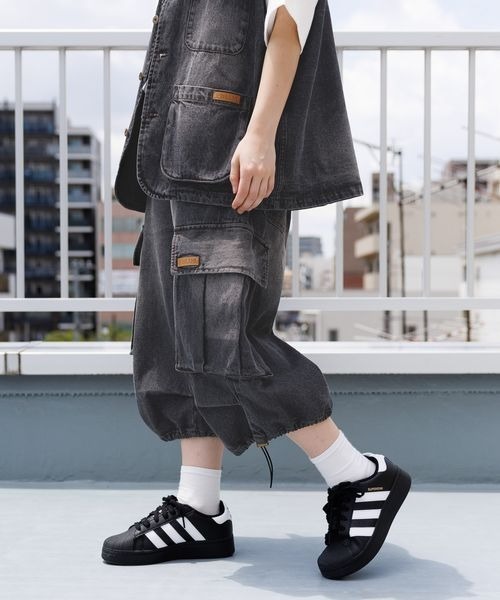 PBLIM（ページボーイリム）の「PBLIM/ハーフデニムパンツ